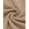imageCOOFANDY Mens Casual Shorts 5 Inch Waffle Elastic Waist Drawstring Shorts Summer Beach Shorts with PocketsKhaki
