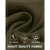 imageCOOFANDY Mens Casual Shorts 7 inch Elastic Waist Drawstring Lightweight Summer Beach Shorts with PocketsArmy Green
