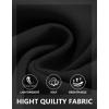 imageCOOFANDY Mens Casual Shorts 7 inch Elastic Waist Drawstring Lightweight Summer Beach Shorts with PocketsBlack