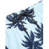 imageCOOFANDY Men Swim Trunk with Compression Liner 2 in 1 Swimwear Bathing Suit Quick Dry Board ShortP Palm Tree