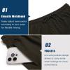 imageCOOFANDY Men Swim Trunk with Compression Liner 2 in 1 Swimwear Bathing Suit Quick Dry Board ShortPrint American Flaghollow Out Liner