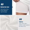 imageCOOFANDY Men Swim Trunk with Compression Liner 2 in 1 Swimwear Bathing Suit Quick Dry Board ShortPrint Plam Leafhollow Out Liner