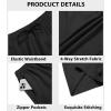 imageCOOFANDY Mens 2 Pack Workout Gym Shorts 7 Inch  5 Inch Athletic Shorts Lightweight Casual Jogger Short with Zipper PocketsKhaki  Black