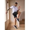 imageCOOFANDY Mens 2 Pack Workout Gym Shorts 7 Inch  5 Inch Athletic Shorts Lightweight Casual Jogger Short with Zipper PocketsKhaki  Black