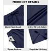 imageCOOFANDY Mens 2 Pack Workout Gym Shorts 7 Inch  5 Inch Athletic Shorts Lightweight Casual Jogger Short with Zipper PocketsNavy Blue  Dark Grey