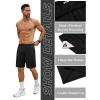 imageCOOFANDY Mens Gym Workout Shorts 7 Inch Stretch Athletic Shorts Lightweight Running Training Short Pants with PocketsBlack 1 Pack of 1