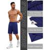 imageCOOFANDY Mens Gym Workout Shorts 7 Inch Stretch Athletic Shorts Lightweight Running Training Short Pants with PocketsBlue 1 Pack of 1