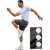 imageCOOFANDY Mens Gym Workout Shorts 7 Inch Stretch Athletic Shorts Lightweight Running Training Short Pants with PocketsDark Grey 1 Pack of 1