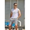 imageCOOFANDY Mens Sweat Shorts 7 Inch Athletic Workout Shorts 2 Pack Casual Lounge Joggers Short Pants with Pockets2 Packblackgrey