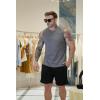 imageCOOFANDY Mens Sweat Shorts 7 Inch Athletic Workout Shorts 2 Pack Casual Lounge Joggers Short Pants with PocketsBlack1 Pack of 1