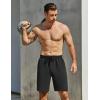 imageCOOFANDY Mens Sweat Shorts 7 Inch Athletic Workout Shorts 2 Pack Casual Lounge Joggers Short Pants with PocketsBlack1 Pack of 1