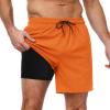 Red Orange-hollow Out Liner