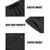 imageCOOFANDY Mens 2 Pack Gym Workout Shorts 7 Inch Athletic Shorts Quick Dry Running Shorts with PocketsBlack