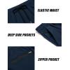 imageCOOFANDY Mens 2 Pack Gym Workout Shorts 7 Inch Athletic Shorts Quick Dry Running Shorts with PocketsDark GreyNavy Blue