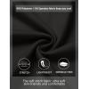 imageCOOFANDY Mens Casual Shorts Drawstring Elastic Waist Shorts Lightweight Stretch Summer Beach Shorts with PocketsBlack