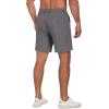imageCOOFANDY Mens Golf Dress Shorts Lightweight 7quot Hiking Shorts Casual Summer Shorts with PocketsDark Grey