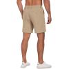 imageCOOFANDY Mens Golf Dress Shorts Lightweight 7quot Hiking Shorts Casual Summer Shorts with PocketsKhaki