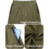 imageCOOFANDY Mens Gym Workout Athletic Shorts Running Jogger Quick Dry Lightweight Shorts with Zipper PocketsArmy Green