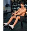 imageCOOFANDY Mens Gym Workout Athletic Shorts Running Jogger Quick Dry Lightweight Shorts with Zipper PocketsBlack