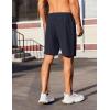 imageCOOFANDY Mens Gym Workout Athletic Shorts Running Jogger Quick Dry Lightweight Shorts with Zipper PocketsBlue Purple