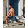 imageCOOFANDY Mens Gym Workout Athletic Shorts Running Jogger Quick Dry Lightweight Shorts with Zipper PocketsDark Blue
