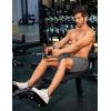 imageCOOFANDY Mens Gym Workout Athletic Shorts Running Jogger Quick Dry Lightweight Shorts with Zipper PocketsDark Grey