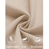 imageCOOFANDY Mens Linen Shorts Casual Beach Shorts 9 inch Inseam Elastic Waist Drawstring Summer ShortsBeige