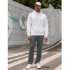 imageCOOFANDY Mens Yoga Sweatpants Lightweight Open Bottom Lounge Pants Casual Drawstring Sweat Pants with PocketsDark Grey