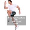 imageCOOFANDY Mens 2 in 1 Running Shorts 2 Pack Athletic Shorts Quick Dry Gym Training Workout Shorts with PocketsBlackArmy Green