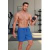 imageCOOFANDY Mens 2 in 1 Running Shorts 2 Pack Athletic Shorts Quick Dry Gym Training Workout Shorts with PocketsDark GreyRoyal Blue