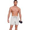 imageCOOFANDY Mens 2 in 1 Running Shorts 2 Pack Athletic Shorts Quick Dry Gym Training Workout Shorts with PocketsGreyArmy Green