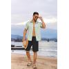 imageCOOFANDY Mens Casual Shorts 7 Inch Inseam Elastic Waist Drawstring Shorts Lightweight Quick Dry Summer Beach Board ShortsBlack