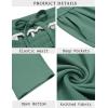 imageCOOFANDY Mens Casual Sweatpants Open Bottom Lounge Pants Lightweight Baggy Workout Yoga Track PantsGreen