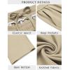 imageCOOFANDY Mens Casual Sweatpants Open Bottom Lounge Pants Lightweight Baggy Workout Yoga Track PantsKhaki