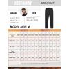 imageCOOFANDY Mens Classic Casual Dress Pants Expandable Waist Suit Pant Slim Fit Flat Front SlacksBlack