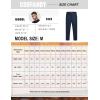 imageCOOFANDY Mens Classic Casual Dress Pants Expandable Waist Suit Pant Slim Fit Flat Front SlacksNavy Blue