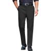 imageCOOFANDY Mens Classic Casual Dress Pants Expandable Waist Suit Pant Slim Fit Flat Front SlacksBlack