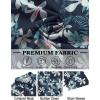 imageCOOFANDY Mens Hawaiian Shirt Short Sleeve Button Down Shirts Tropical Floral Summer Beach ShirtsNavy  Tropical Flower
