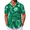 Turquoise - Palm Leaf