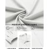 imageCOOFANDY Mens Stretch Dress Shirts Long Sleeve Button Down Shirt Regular Fit Formal Business ShirtsA White