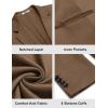 imageCOOFANDY Mens Casual Knit Blazer Two Button Lightweight Sport Coats Suit JacketBrown