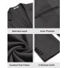 imageCOOFANDY Mens Casual Knit Blazer Two Button Lightweight Sport Coats Suit JacketDark Grey