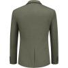 imageCOOFANDY Mens Casual Knit Blazer Two Button Lightweight Sport Coats Suit JacketOlive Green