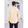 imageCOOFANDY Mens Dress Shirt Long Sleeve Wrinkle Free Formal Shirts Business Casual Button Down ShirtsBeige