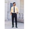 imageCOOFANDY Mens Dress Shirt Long Sleeve Wrinkle Free Formal Shirts Business Casual Button Down ShirtsBeige
