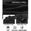 imageCOOFANDY Mens Dress Shirt Long Sleeve Wrinkle Free Formal Shirts Business Casual Button Down ShirtsBlack