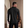 imageCOOFANDY Mens Muscle Fit Dress Shirts WrinkleFree Long Sleeve Casual Button Down ShirtsBlack