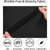 imageCOOFANDY Mens Muscle Fit Dress Shirts WrinkleFree Long Sleeve Casual Button Down ShirtsBlack