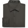 imageCOOFANDY Mens Muscle Fit Dress Shirts WrinkleFree Long Sleeve Casual Button Down ShirtsDark Grey