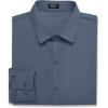 imageCOOFANDY Mens Muscle Fit Dress Shirts WrinkleFree Long Sleeve Casual Button Down ShirtsDenim Blue
